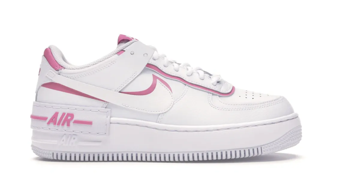 Flexible Fit Active People Nike Air Force 1 Shadow White Magic Flamingo (W)