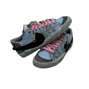 Nike Blazer Low '77 Jumbo Over Laces Pink??Crystal Stable Marathon Fit