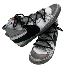 Cold Safe Nike Blazer Mid '77 Jumbo Grey Over Laces Black??FALSE