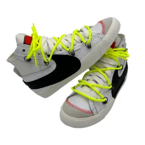 Joy Mood Wave Flow Nike Blazer Mid '77 Jumbo White Over Laces Fluo"