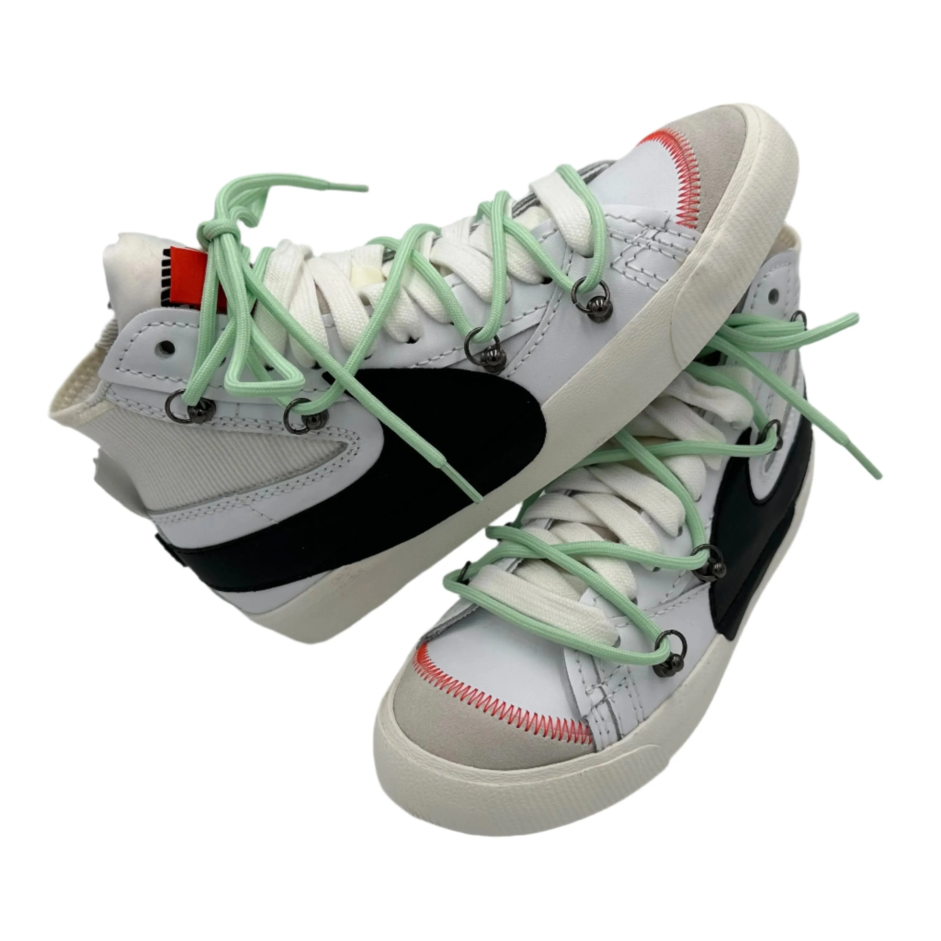 Nike Blazer Mid '77 Jumbo White Over Laces Water Green" Grip Hold