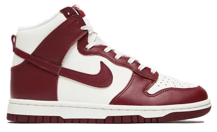 Stone Glam Free Pace Nike Dunk High Sail Team Red (W)