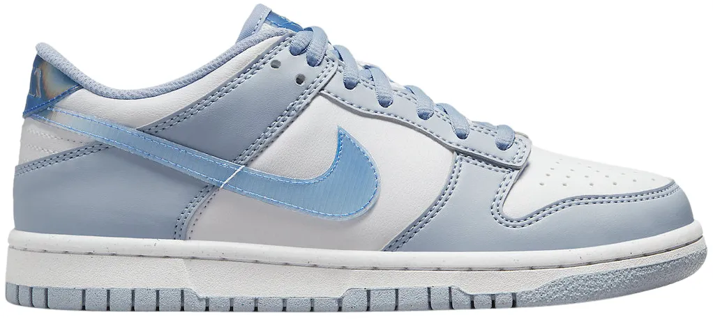 Nike Dunk Low Next Blue Whisper Iridescent (GS) Training Mode Surf Step