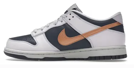 water proof Earth Mood Nike Dunk Low SE Copper Swoosh (GS)