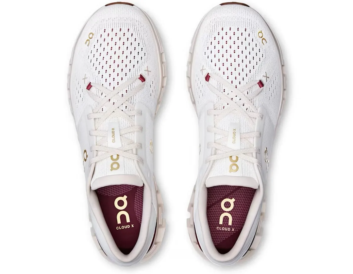 On Running Cloud X 4 Ivory Cream (Year Of The Snake) Performance Firm Lock