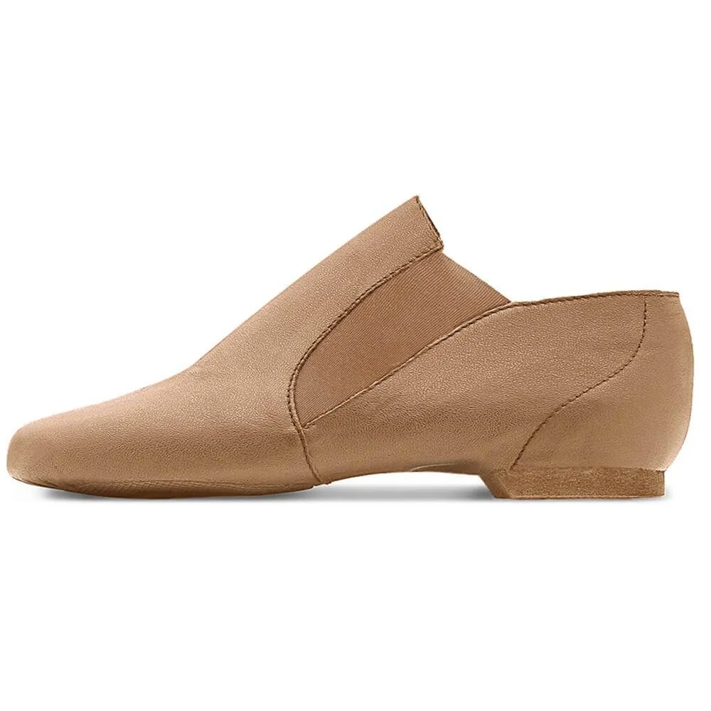Soul Walk Lee -- Split Sole Jazz Slip-On -- Tan