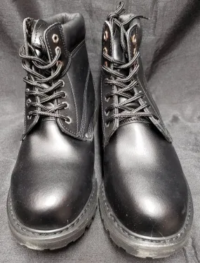 Vintage Style Compact Frame Sheldon -- Men's 6" Insulated Work Boot -- Black