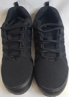 Comfortable fit Zoom II -- Mesh and PU Full Sole Dancesneaker -- Black