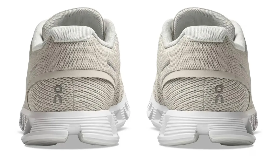 shape fit On Running Cloud 5 Pearl White (Women's)