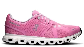 Comfort Padding Ocean Edge On Running Cloud 6 Raspberry White (Women's)