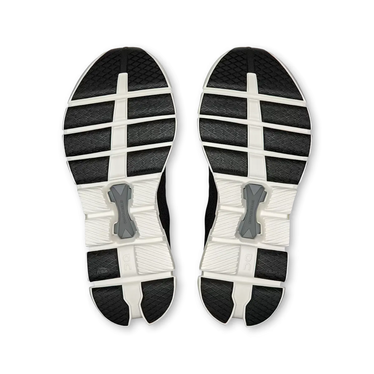 On Running Cloud X 4 AD Black Asphalt (Women's) Comfort Heel Abrasion resistant