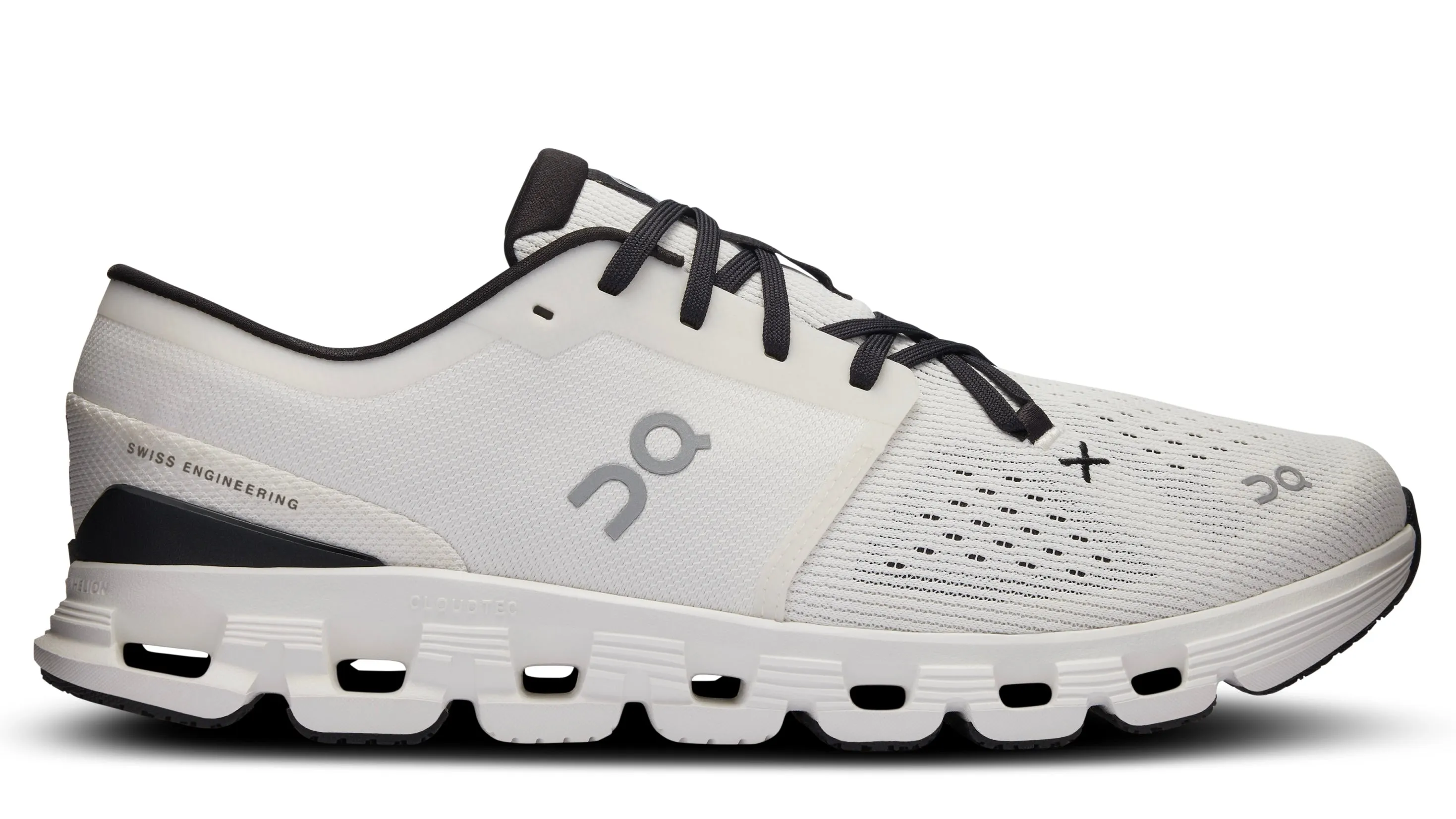 Quick Step On Running Cloud X 4 Ivory Black (Women's)