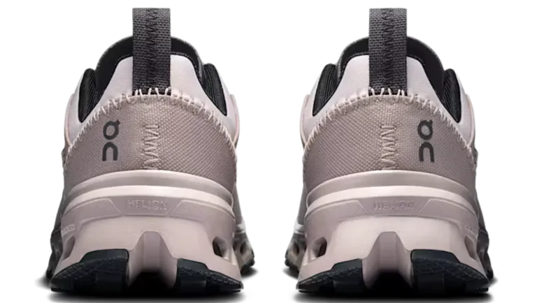 Satin Glow Elastic laces On Running Cloudaway 2 Cinder Fog (Women's)