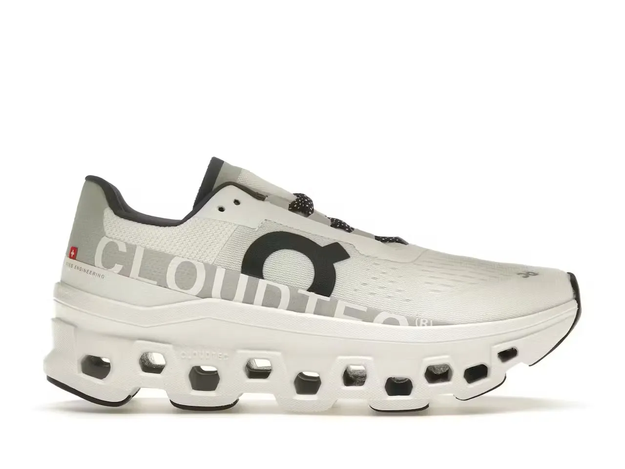 On Running Cloudmonster Undyed White (Women's) Soft Move Fast pace