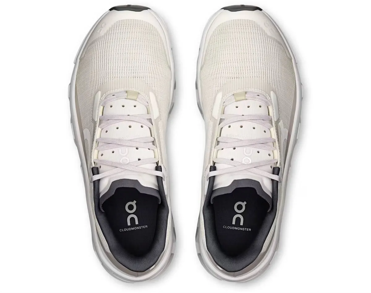 On Running Cloudmonster Void Ivory Wolf (Women's) material Step Free