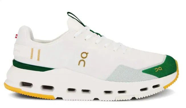 On Running Cloudnova Form 2 White Abundant Green (Women's) orthopedic