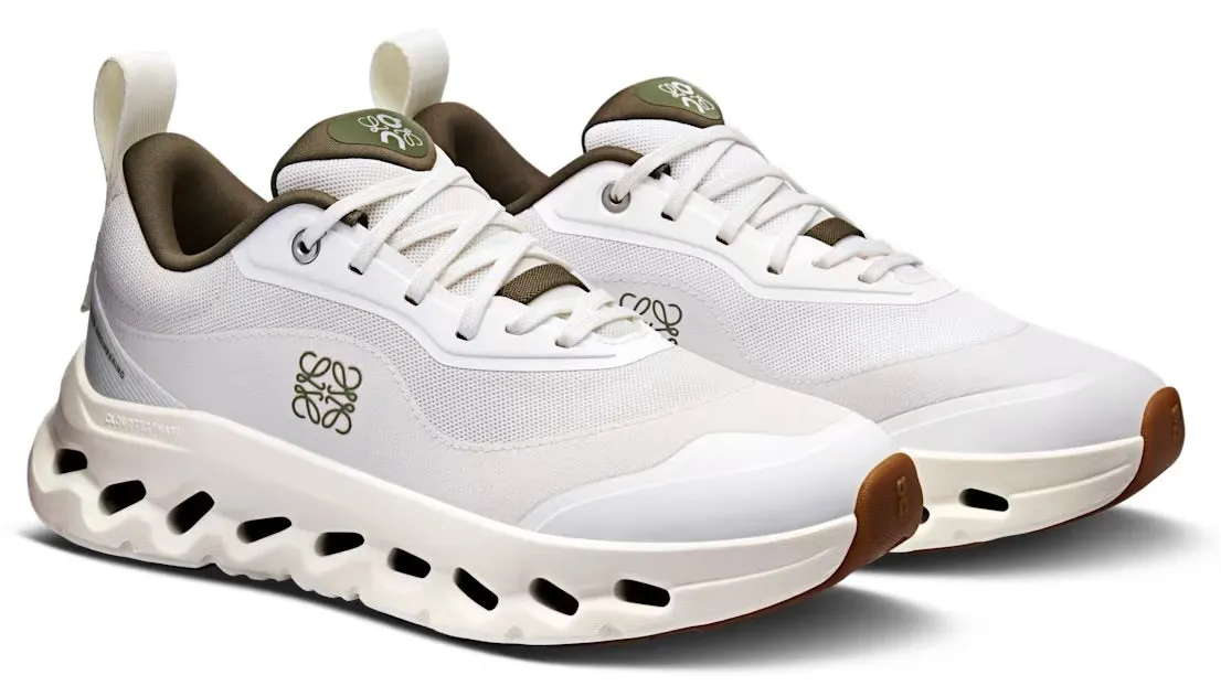 On Running Cloudtilt 2 LOEWE White Khaki (Women's) Dream Path Ergonomic City Adventure