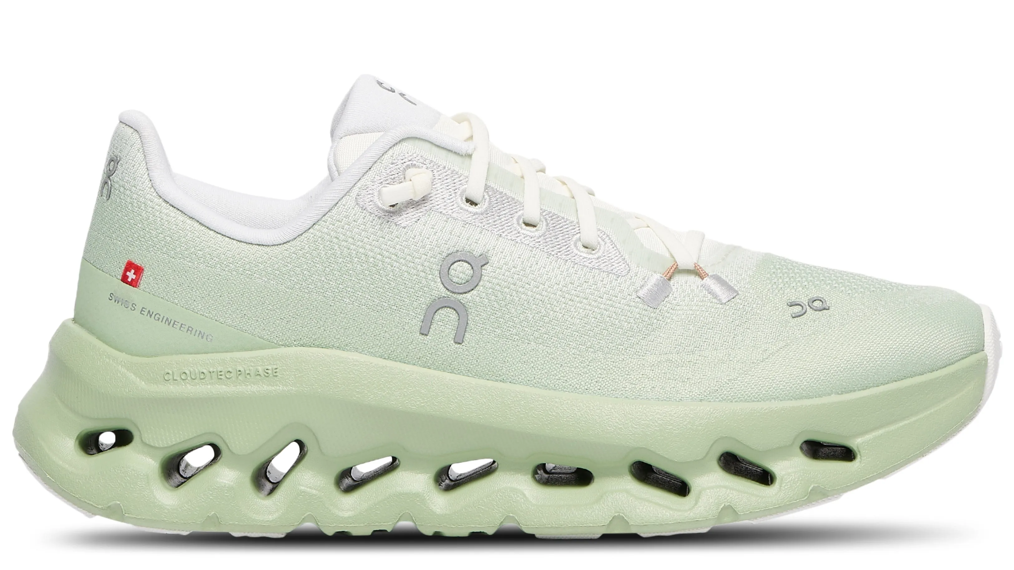 Deep Grip Celebrity Vibe On Running Cloudtilt Ivory Sage (Women's)