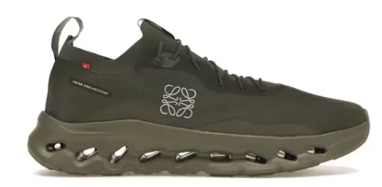 High Top Bounce Edge On Running Cloudtilt LOEWE Khaki Green Unisex