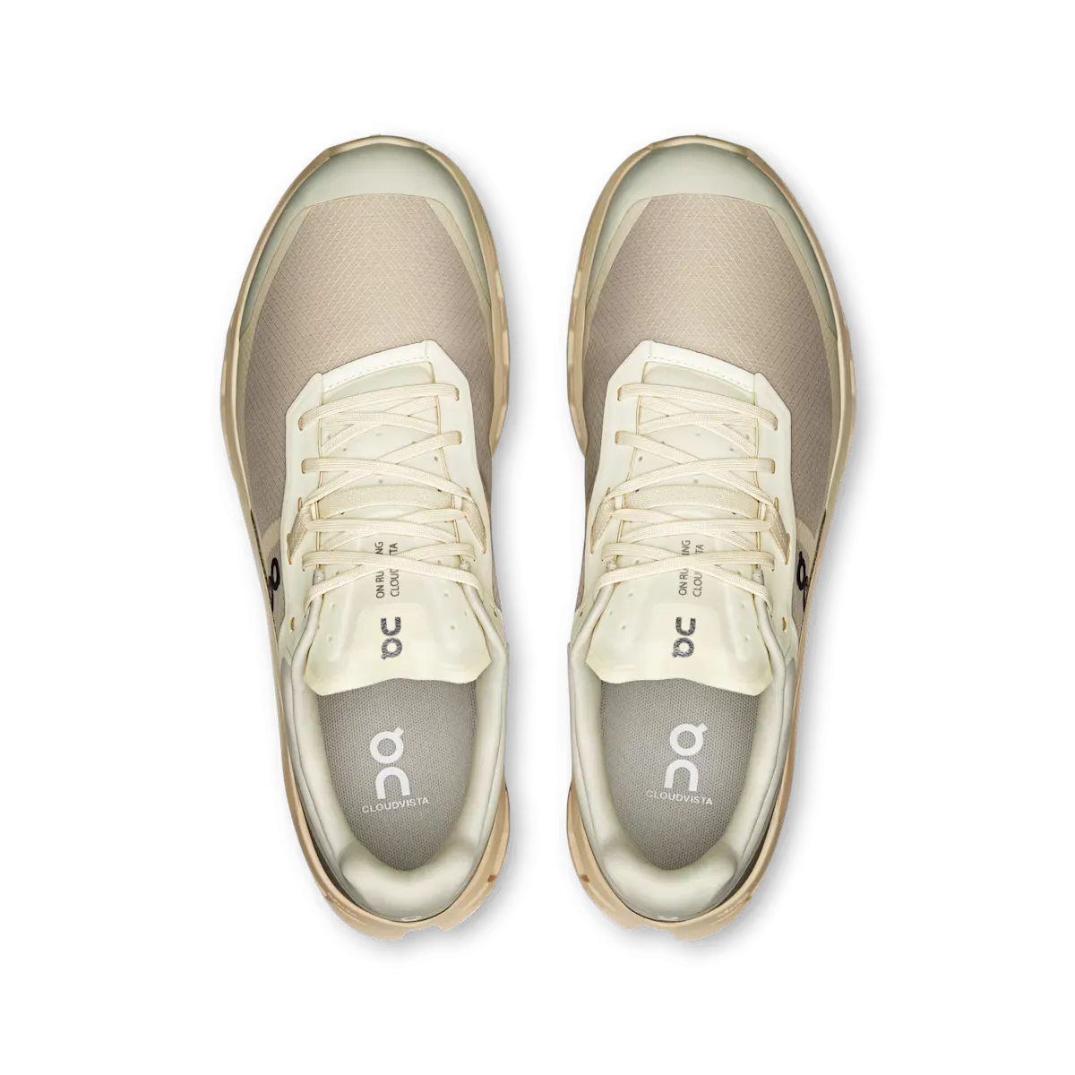 On Running Cloudvista 2 Cream Desert (Women's) Fight Mode Media Pop