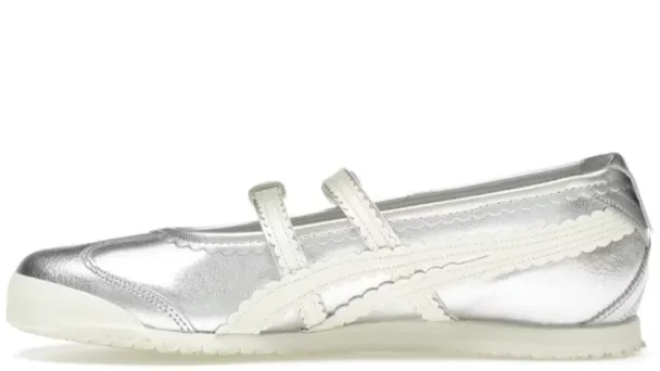 Day Long Onitsuka Tiger Mexico 66 TGRS Silver Cream (Women's)