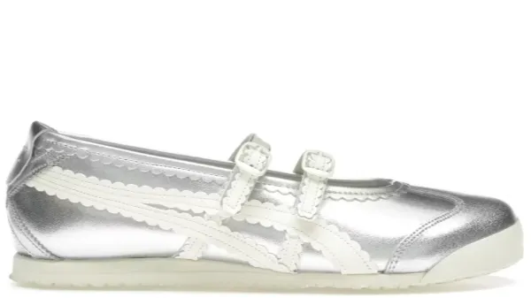 Enhanced grip sports Onitsuka Tiger Mexico 66 TGRS Silver Cream (Women's)