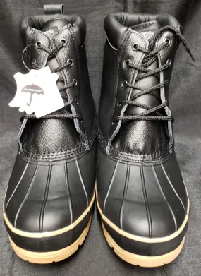 Sherman -- Men's Waterproof Lace-up Boot -- Black ergonomic