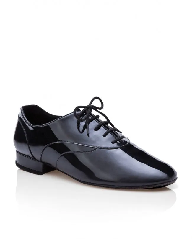 Slip Resistant Modern Commuters Alexander -- Men's Standard Ballroom Oxford -- Black Patent