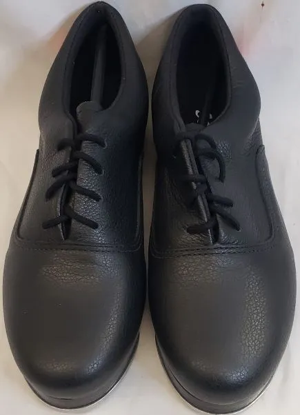 Run Free Comfort toe Pam II -- Women's Professional Tap Shoe with Hearts -- Black