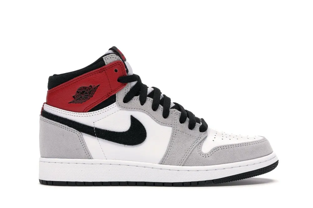 Jordan 1 Retro High Light Smoke Grey (GS) Ventilated Design