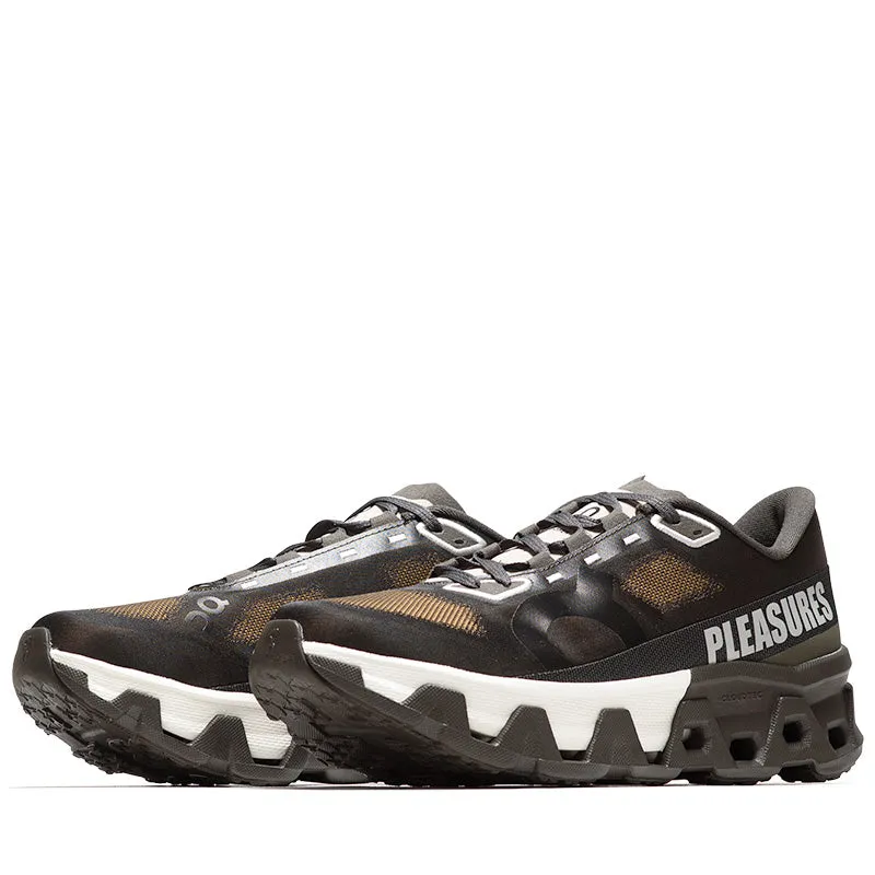 Pleasures x The Loop x On Cloudmonster Hyper - Espresso/Elk bamboo - fiber - shoes Advanced runner