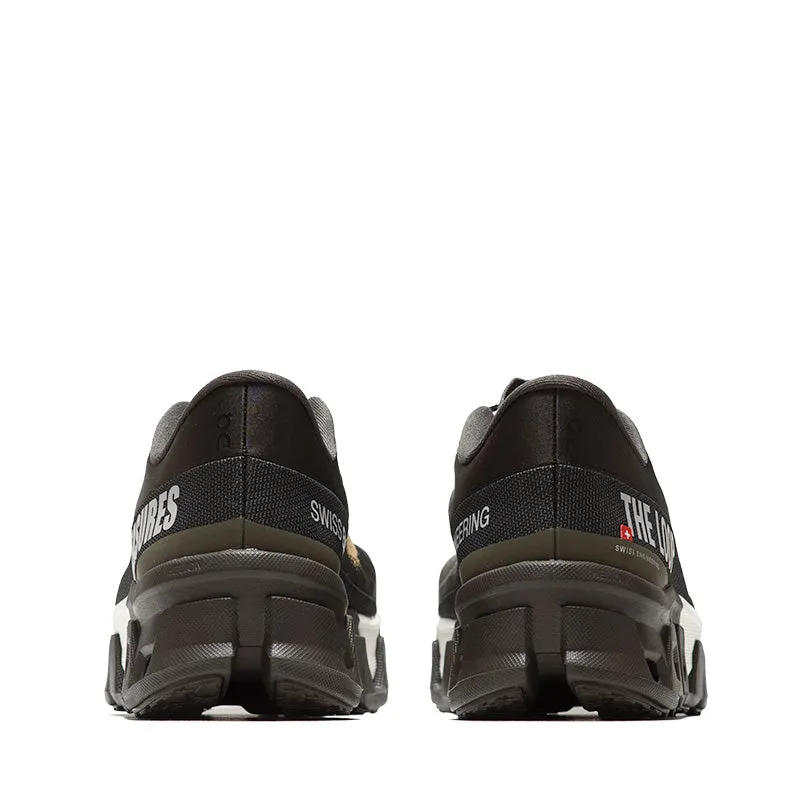 Pleasures x The Loop x On Cloudmonster Hyper - Espresso/Elk kids' running shoes