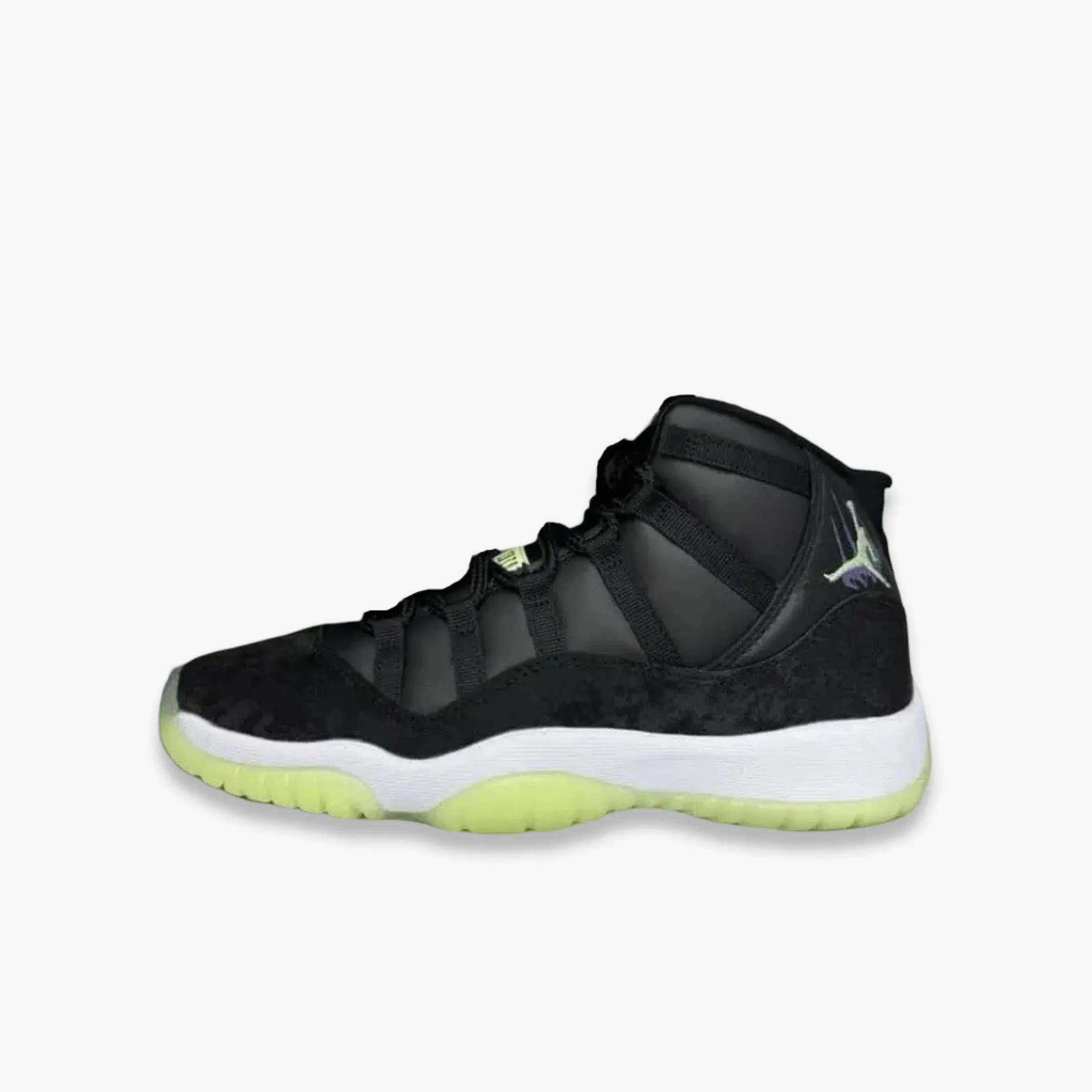 Smooth stride Flexible Use *PRE-ORDER* (GS) Air Jordan 11 Retro 'Sneaker School / Barely Volt' (2025) IB1378-001