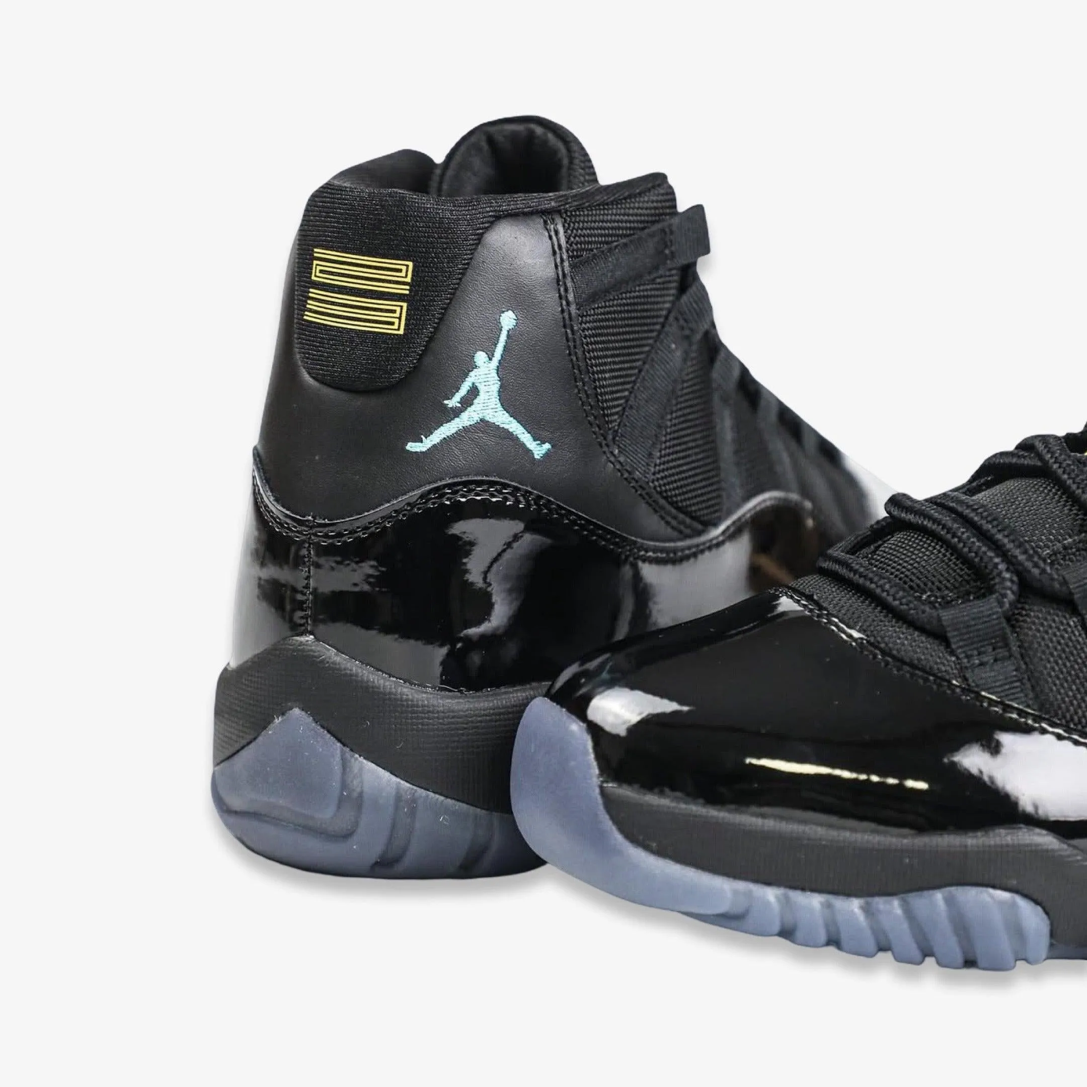 Lined Upper *PRE-ORDER* (Men's) Air Jordan 11 Retro 'Black / Gamma Blue' (2025) CT8012-017