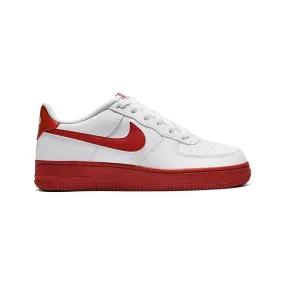 Nike Air Force 1 Low White Red Midsole (GS) Storm Guard Tech Glow