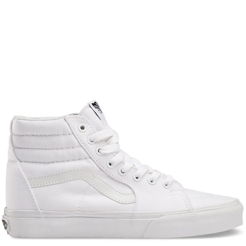 Relaxing Sandals Gel Cushioning Elevated Sandal Shoes Vans SK8-Hi in True White