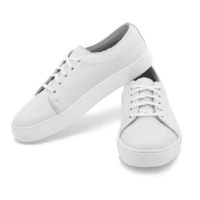 Non Restrictive Toe Box Court Classic 2.0 Low - White Montorso