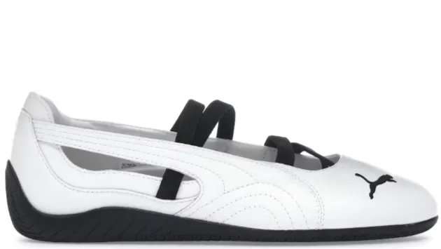 Puma Speedcat Ballet White Black (Women's) Ventilated Design High Arch