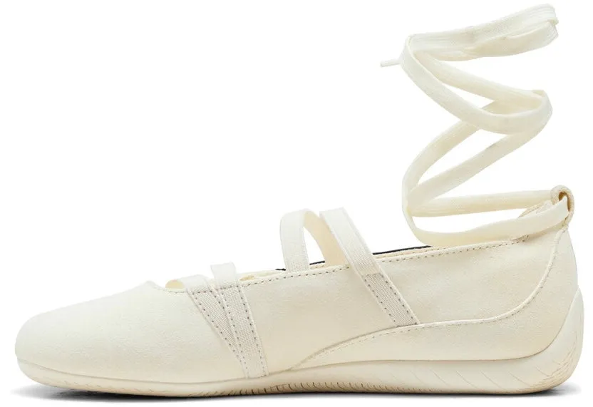 PUMA x ROS?? Speedcat Ballet Shoe Warm White Black Frosty Pink (Women's) Polish Look