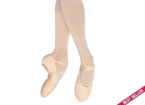 Pump -- Canvas Split Sole Ballet -- Pink Queen Touch Wind Block