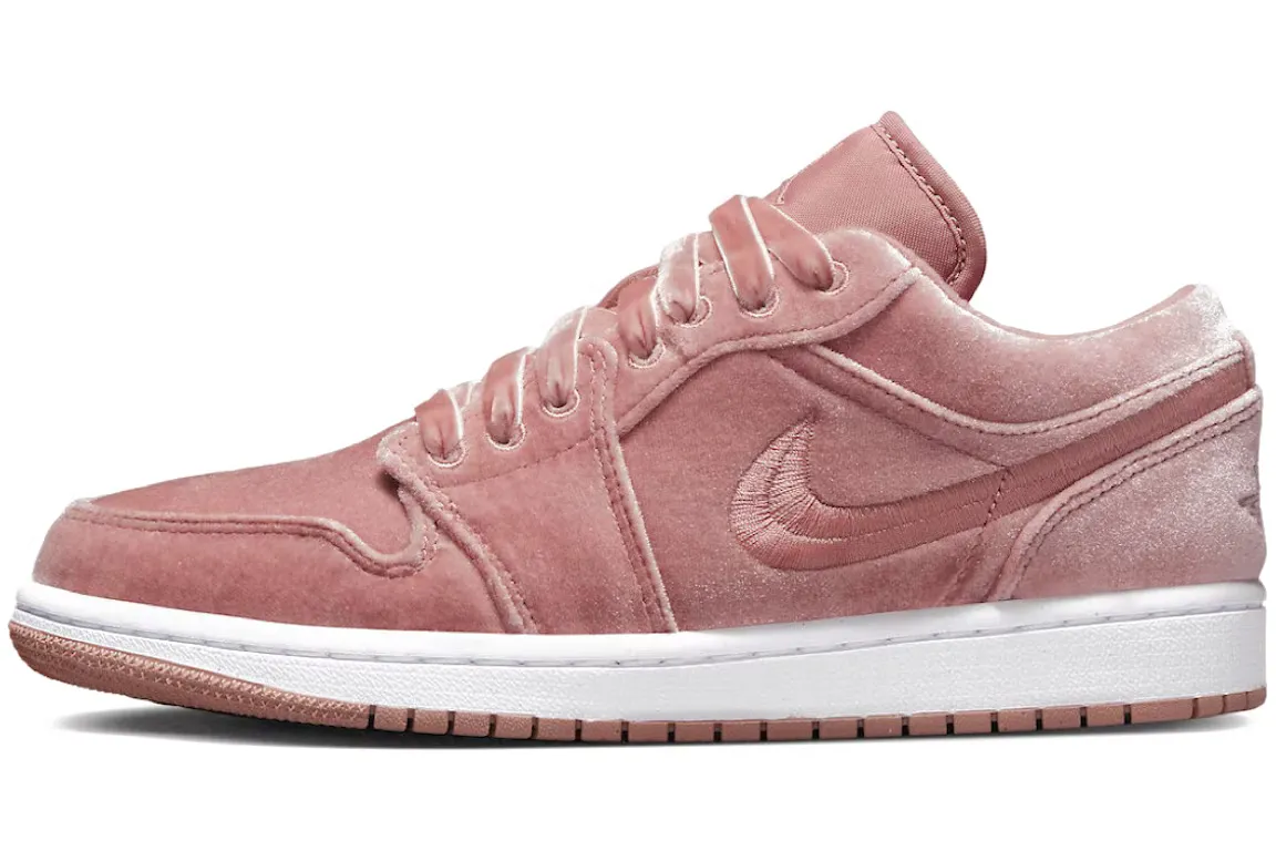 Air Jordan 1 Low SE Pink Velvet (W) Climb Strong