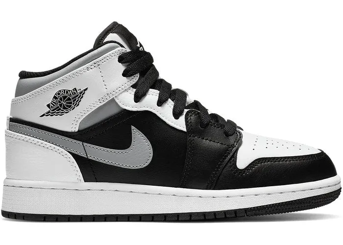 Jordan 1 Mid White Shadow (GS) Soft