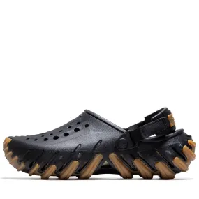 Crocs Echo Gum Ro Clog - Black All Weather Everyday Users