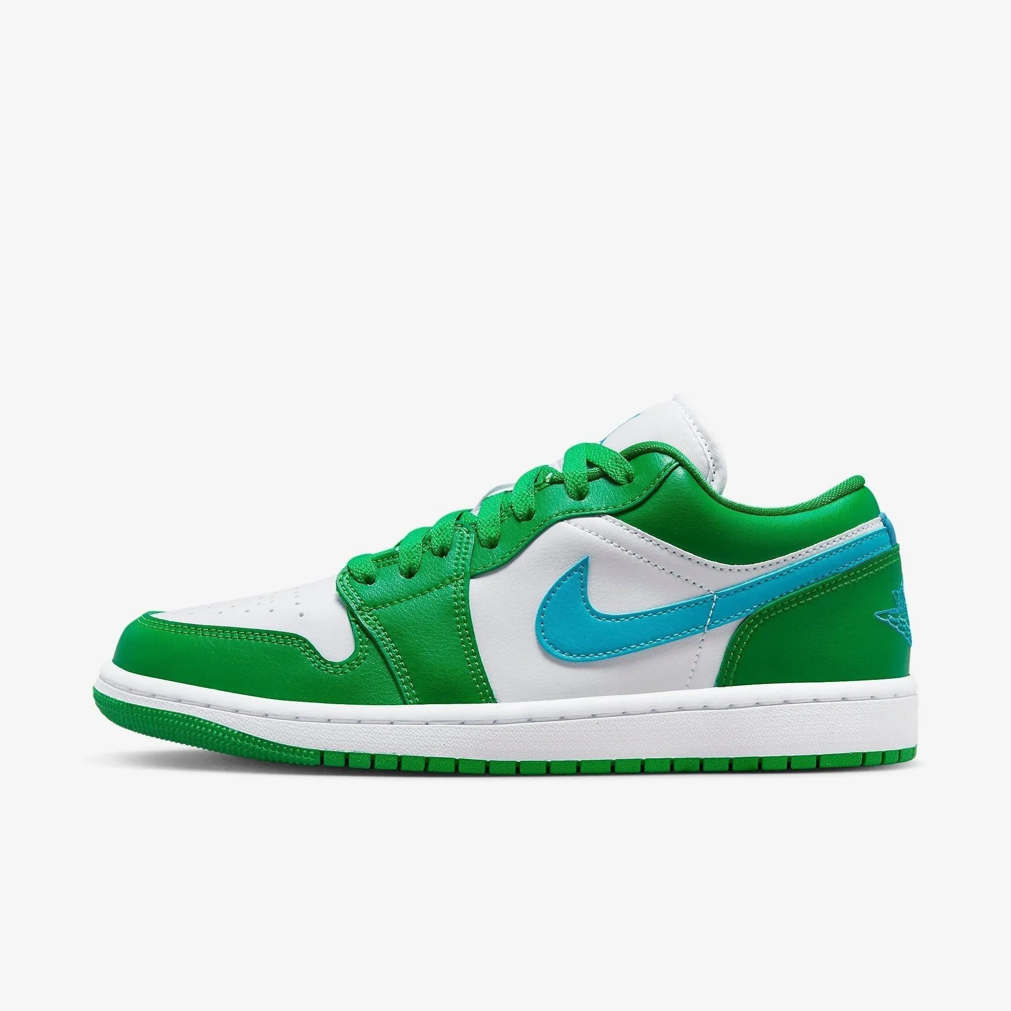 (Women's) Air Jordan 1 Low 'Lucky Green' (2023) DC0774-304 Pair Quick Bold Neon