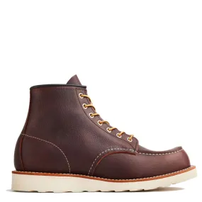 Quick Drying Mountain Climber Tough Sole Red Wing Men's Classic 6 Inch Moc 8138 in Briar Oil Slick Breathable Edge