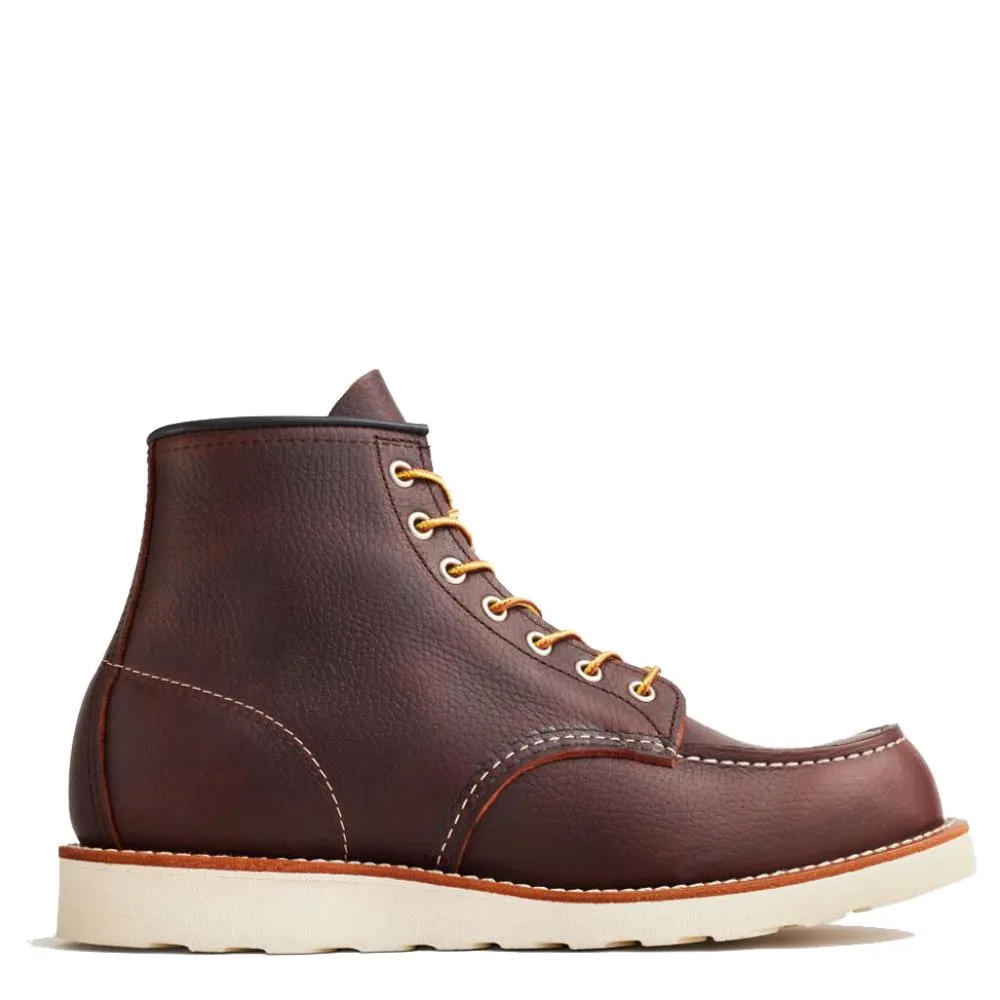 Premium Performance Unisex Cool Red Wing Men's Classic 6 Inch Moc 8138 in Briar Oil Slick PaddedCollar