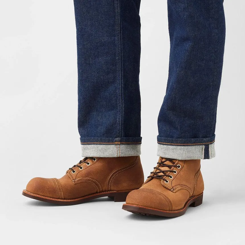 Ultra grip Red Wing Men's Iron Ranger 8083 in Hawthorne Mule Road Trip