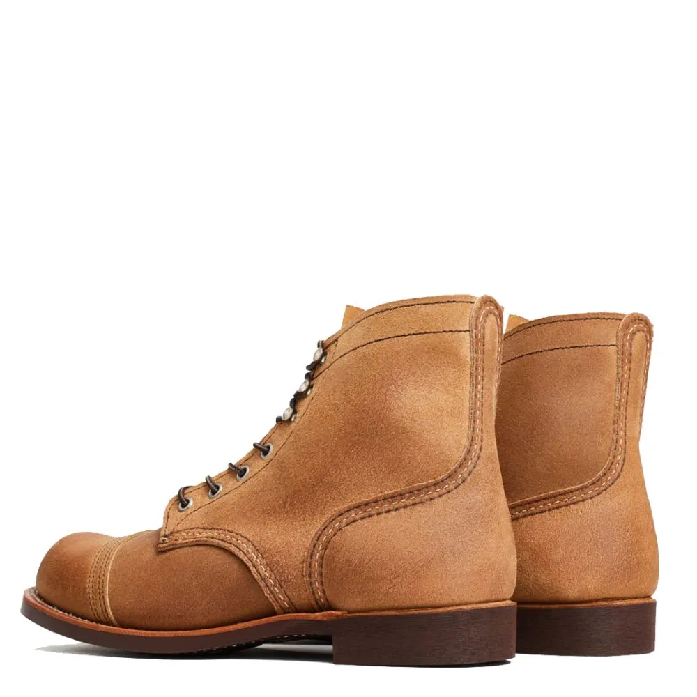 Protective Cushioning Flexible Frame All Day Worker Ultra grip Red Wing Men's Iron Ranger 8083 in Hawthorne Mule