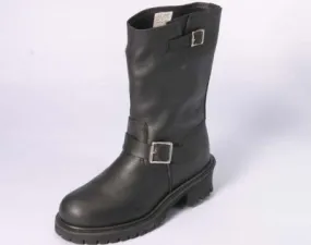 Francisco -- Men's Engineer Boot -- Black Hybrid style Work