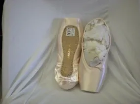 Classic Chic Color Play Rubin Drawstring --  Pointe Shoe -- European Pink Satin